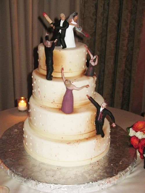 8 самых необычных свадебных тортов